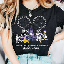 Load image into Gallery viewer, Personalized Disney 100 Years of Wonder T-shirt & Hoodie Gift