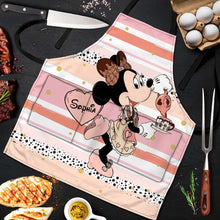 Load image into Gallery viewer, Personalized Minnie Mouse Apron Custom Name Gift for Her