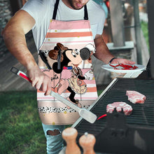 Load image into Gallery viewer, Personalized Minnie Mouse Apron Custom Name Gift for Her