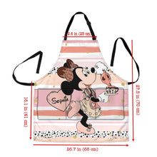 Load image into Gallery viewer, Personalized Minnie Mouse Apron Custom Name Gift for Her