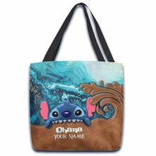 Load image into Gallery viewer, Personalized Ohana Tote Bag Custom Name Gift for Family