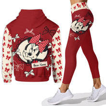 Load image into Gallery viewer, Personalized Mouse Hoodie and Leggings Gift for Kids or Adults