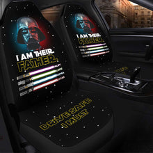 Load image into Gallery viewer, Personalized Father's Day Car Seat Covers Custom Name Gift