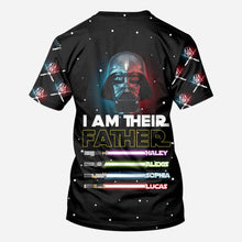 Load image into Gallery viewer, Personalized I Am Their Father Hoodie Custom Name Gift for Dad