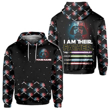 Load image into Gallery viewer, Personalized I Am Their Father Hoodie Custom Name Gift for Dad