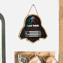 Load image into Gallery viewer, Personalized Star Wars Wood Sign Gift for Dad | Father's Day Decor