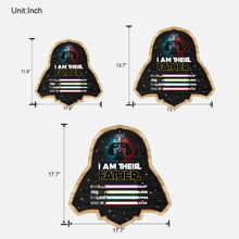 Load image into Gallery viewer, Personalized Star Wars Wood Sign Gift for Dad | Father's Day Decor