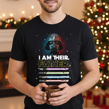 Load image into Gallery viewer, Personalized Star Wars T-Shirt & Hoodie for Dad - Custom Names Gift