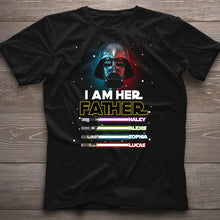 Load image into Gallery viewer, Personalized I Am Their Father T-shirt and Hoodie for Dad