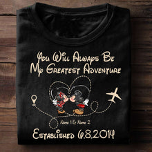 Load image into Gallery viewer, Personalized Couple Mouse T-shirt & Hoodie Gift for Valentine’s Day