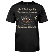 Load image into Gallery viewer, Personalized Couple Mouse T-shirt & Hoodie Gift for Valentine’s Day