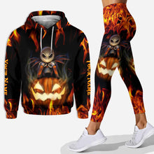 Load image into Gallery viewer, Personalized Nightmare Hoodie and Leggings Custom Name Gift for Halloween
