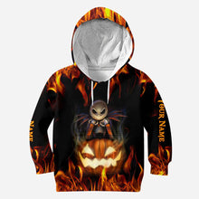 Load image into Gallery viewer, Personalized Nightmare Hoodie and Leggings Custom Name Gift for Halloween