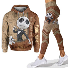 Load image into Gallery viewer, Personalized Nightmare Hoodie and Leggings Custom Name Gift