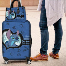 Load image into Gallery viewer, Personalized Leather Handbag & Luggage Cover Gift for Travelers