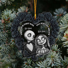 Load image into Gallery viewer, Personalized Gothic Love Ornament Custom Name Holiday Gift