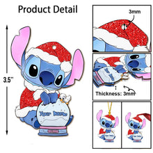 Load image into Gallery viewer, Personalized Christmas Ohana Ornament Custom Name Gift