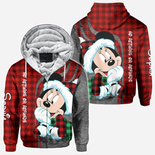 Load image into Gallery viewer, Personalized Christmas Couple Hoodies Custom Design Gift
