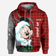 Load image into Gallery viewer, Personalized Christmas Couple Hoodies Custom Design Gift
