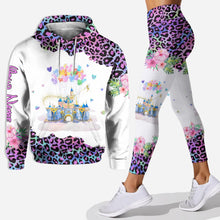 Load image into Gallery viewer, Personalized Mouse Castle Hoodie & Leggings Set Gift for Kids