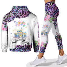 Load image into Gallery viewer, Personalized Mouse Castle Hoodie & Leggings Set Gift for Kids