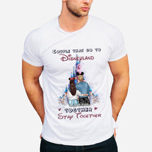 Load image into Gallery viewer, Personalized Disneyland Couple T-shirt & Hoodie Gift for Couples
