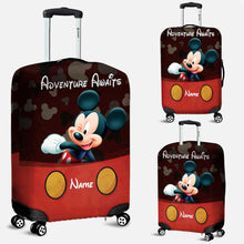 Load image into Gallery viewer, Personalized Mickey Mouse Luggage Cover Custom Name Travel Gift