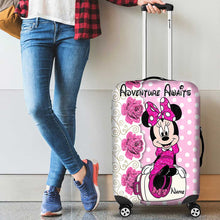 Load image into Gallery viewer, Personalized Minnie Mouse Luggage Cover Custom Name Gift