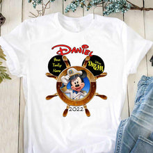 Load image into Gallery viewer, Personalized Mickey Mouse Ears Cruise T-shirt & Hoodie Gift for Family