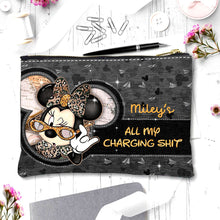 Load image into Gallery viewer, Personalized Mouse Pouch with Cute Minnie Design for Girls