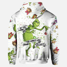 Load image into Gallery viewer, Personalized Christmas Hoodie and Leggings with Grinch Design