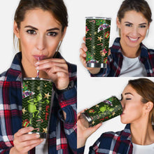 Load image into Gallery viewer, Personalized Grinch Christmas Tumbler Custom Name Holiday Gift