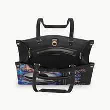 Load image into Gallery viewer, Personalized Leather Handbag with Nightmare Design for Women