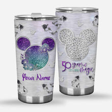 Load image into Gallery viewer, Personalized 50 Years of Magic Tumbler Custom Name Gift