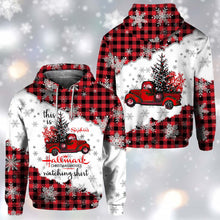 Load image into Gallery viewer, Personalized Christmas All Over Hoodie Custom Name Gift for Family
