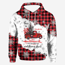 Load image into Gallery viewer, Personalized Christmas All Over Hoodie Custom Name Gift for Family