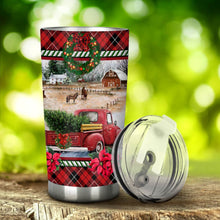 Load image into Gallery viewer, Personalized Christmas Movie Tumbler Custom Name Gift