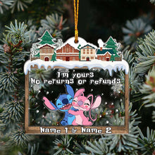 Load image into Gallery viewer, Personalized Christmas Ohana Layers Mix Ornament Gift
