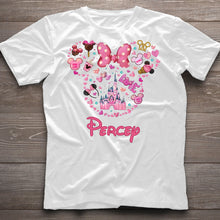 Load image into Gallery viewer, Personalized Christmas Mouse T-shirt & Hoodie Custom Name Gift