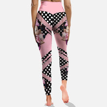 Load image into Gallery viewer, Personalized Minnie Mouse Hollow Tank Top & Leggings Gift for Mom