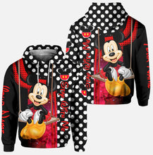 Load image into Gallery viewer, Personalized Mouse Hoodie & Leggings Set for Kids, Custom Name Gift