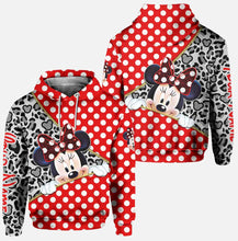 Load image into Gallery viewer, Personalized Minnie Mouse Hoodie & Leggings Set for Kids