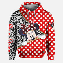 Load image into Gallery viewer, Personalized Minnie Mouse Hoodie & Leggings Set for Kids