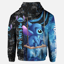 Load image into Gallery viewer, Personalized Stay With Me Hoodie and Leggings Set for Couples