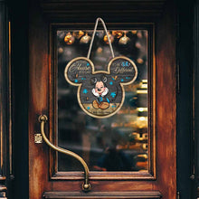 Load image into Gallery viewer, Personalized Autism Awareness Wood Sign with Mickey Mouse Design