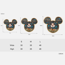 Load image into Gallery viewer, Personalized Autism Awareness Wood Sign with Mickey Mouse Design