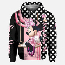 Load image into Gallery viewer, Personalized Minnie Mouse Hoodie and Leggings Set for Kids