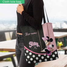 Load image into Gallery viewer, Personalized Minnie Mouse Tote Bag Custom Name Gift for Mom