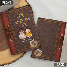 Load image into Gallery viewer, Personalized Couple Passport Holder Custom Names Travel Gift