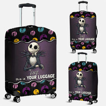 Load image into Gallery viewer, Personalized Nightmare Luggage Cover Custom Name Travel Gift
